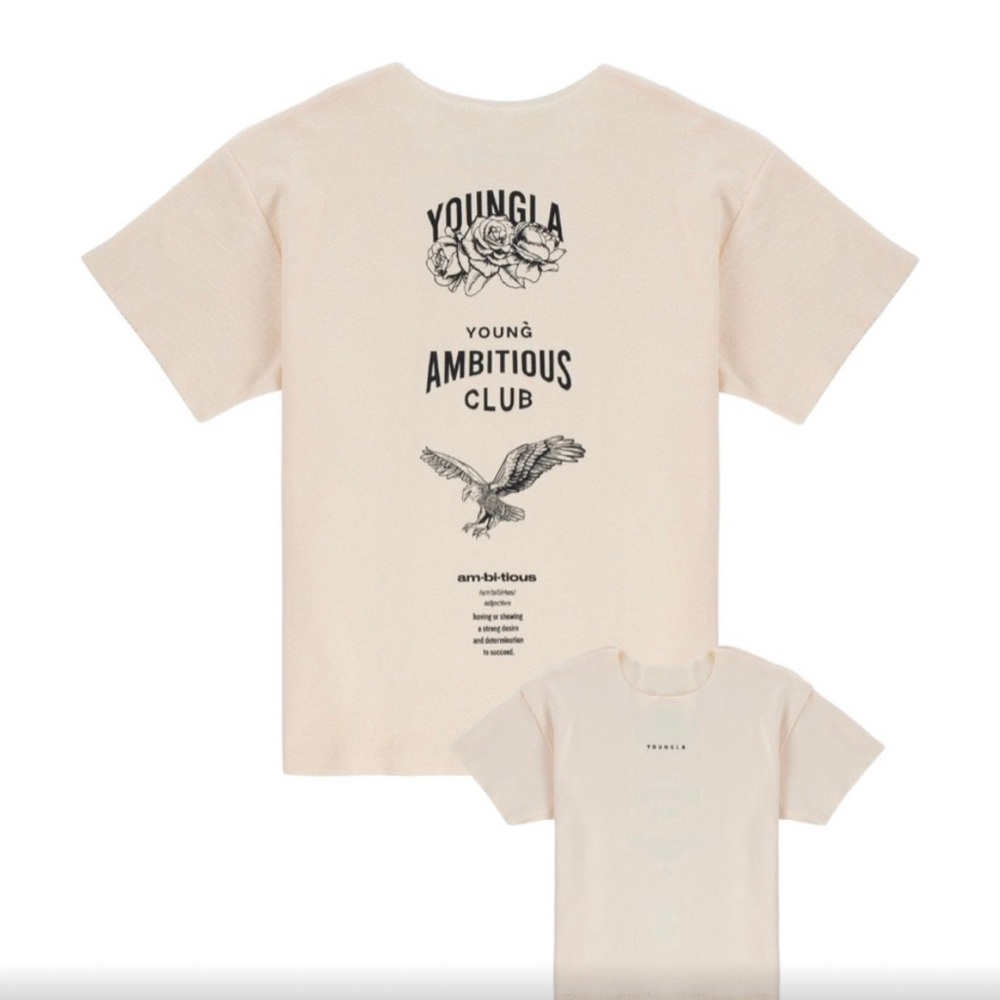 REVERSIBLE youngla immortal oversized boxy graphic tee